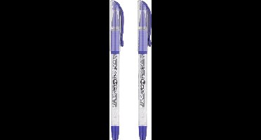 Bic Gelpennen Gel-ocity 0,5 Mm Blauw 2 Stuks
