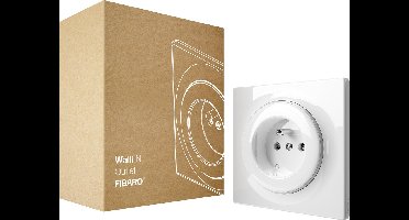 FIBARO Walli N Outlet type E - Wit - Klassiek basiselement
