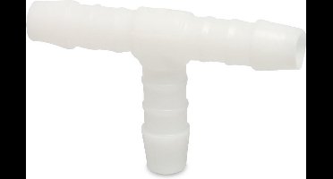 T-stuk 90° nylon 3 mm slangtule 16bar wit