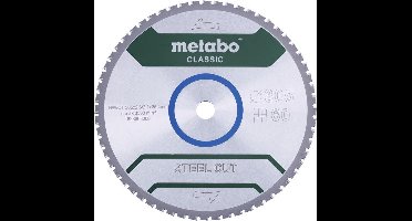 Metabo STEEL CUT CLASSIC 628668000 Cirkelzaagblad 305 x 25.4 x 2.2 mm Aantal tanden: 60 1 stuk(s)