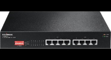 Edimax GS-1008P V2 Netwerk Switch Gigabit + Poe