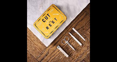 Gentlemen's Hardware Manicure Set  RVS 4-delig Geschenkblik