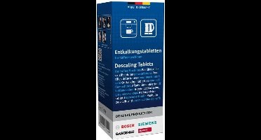 Bosch / Siemens TZ60002 - Ontkalkingstabletten - 6 Stuks