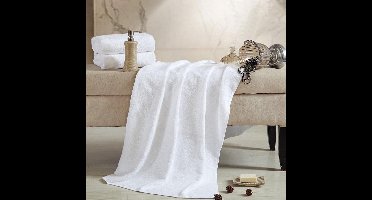 Hotelbadlinnen! Badlakens 180x100cm, Westin Hotel, Fabricage in België, De Witte Lietaer,  Tijdelijk Met Gratis Hotel Badslippers!