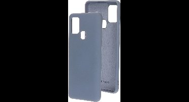 Samsung Galaxy A21s Hoesje - Siliconen - Grijs - Mobiparts