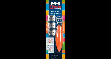 Credo Eeltschraper - Eeltverwijderaar - Eeltvijl - Eeltschaaf Met 3 Eeltmesjes