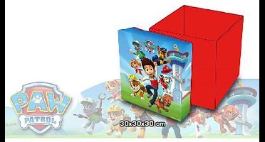 “Paw Patrol Opbergdoos – 31 x 31 x 33 cm – Speelgoedbox – Opvouwbare Opbergbox voor Kinderen – Blauw – Nickelodeon”