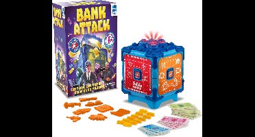 Bank Attack - Coöperatieve spellen - Gezelschapsspel voor Familie - Elektronische Kluis inbegrepen - spellen kinderen