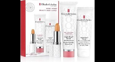 Elizabeth Arden Eight Hour Cream Skin Protectant geschenkset -Elizabeth Arden Eight Hour Cream Skin Protectant Cofanetto cura protettiva 50 ml + Crema mani idratante 75 ml + Balsamo labbra idratante SPF15 3,7g