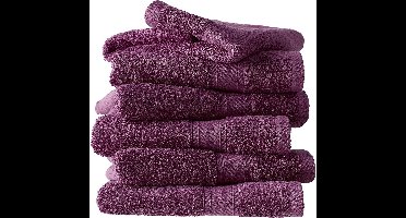 De Witte Lietaer Handdoeken Helene Beet Red 50 x 100 cm - 6 stuks - Katoen