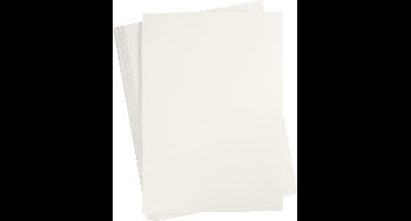 Gekleurd Karton, A2 420x594mm off-white, 100 vel | Knutselkarton