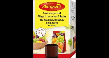 AEROXON Fruitvliegenval - Zonder Insecticide - Veilig Voor In De Keuken