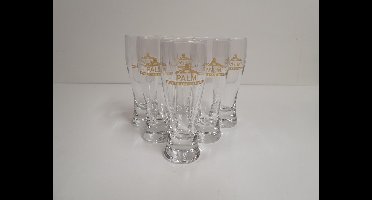Palm Belgian Craft Brewers Bierglas Weizenbierglas (Proefglaasje) set 6x155ml bier glas glazen bierglaasje bierglazen
