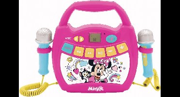 MINNIE MOUSE - Bluetooth-luidspreker - Lichteffecten, microfoons en oplaadbare batterij