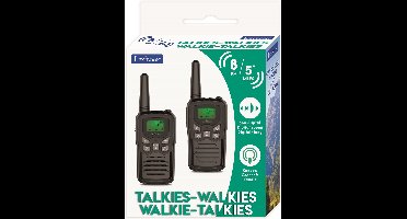 LEXIBOOK Walkie-Talkie zwart 8 km bereik