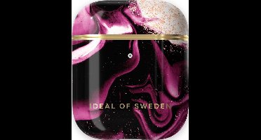 Ideal of Sweden AirPods Case Print 1st & 2nd Generation Golden Ruby Marble