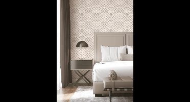 Fabric Touch geometric cream - FT221222