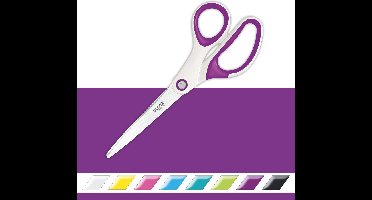 Leitz WOW Titanium Roestvrijstalen Schaar - Paars