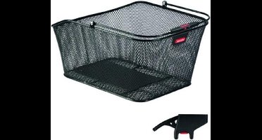 Klickfix Mand City II Zwart KorbKlip bevestiging