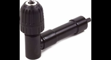 Benson Haakse boorkop - Zeshoekig 10 mm - Snelspanner - 5000 u/min - Zwart