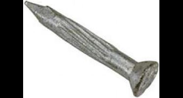 Beton spijker . 2.7 x 25mm. Lang. Steen spijker. Ribnagel verzinkt Homefix 2.7 x 25 mm inhoud 30 stuks