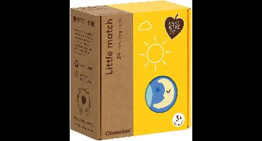 Clementoni Mini-puzzels Dag En Nacht 12 Stuks, puzzels kinderen