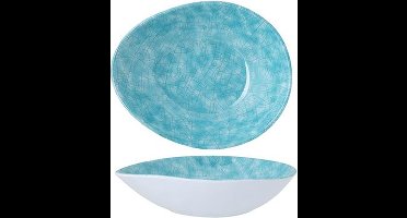 Streetfood Go Azzurro Deep Plate 19.5x16cm Melamine