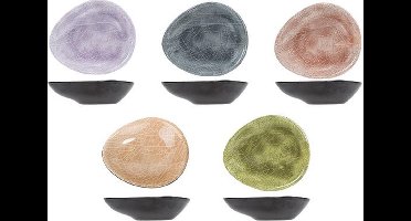 Streetfood Go Schussel Melamin 10.5cmx7.5xh5.5cm - 5 Assorted Colours