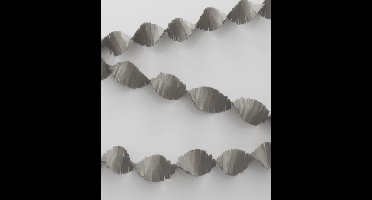 Wefiesta Slinger 2400 Cm Crêpepapier Zilver