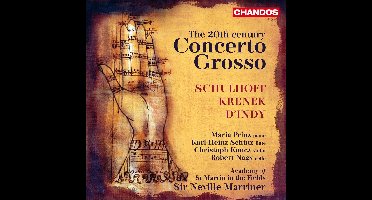 Academy Of St. Martin In The Fields, Sir Neville Marriner - Schulhoff | Krenek | D'Indy: 20th Century Concerto Grosso (CD)