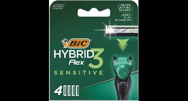 BIC Flex 3 hybrid shaver sensitive cartridges bl 4 4st