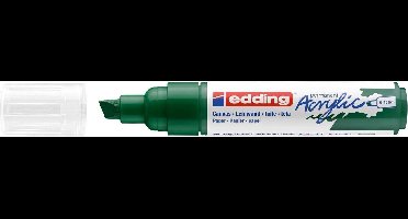Acrylmarker edding e-5000 breed mosgroen | 1 stuk