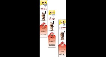 Gimcat Multi-Vitamin Pasta Extra - Kattensnack - 3 x 50 g