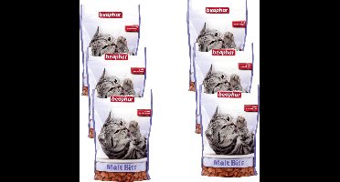Beaphar Malt- Bits Naturel - Kattensnack - 6 x 150 g