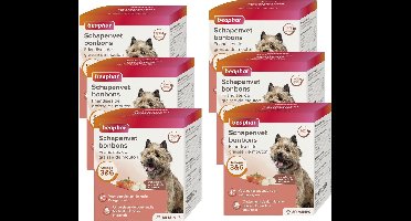 Beaphar Schapenvetbonbons Zalm - Hondensnacks - 6 x Mini