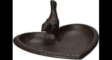 Vogelbad - Hartvormig gietijzer