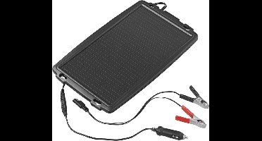 ProPlus Zonne-energie druppellader - 12V - 2,4W - UV-bestendig - Stootvast