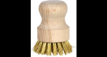 BBQ Borstel - Esschert Design Tuinhaarden - Staal - Zwart