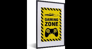 Game Poster - Gaming - Quotes - Controller - Gaming zone - Game - 40x60 cm