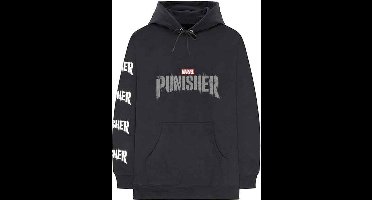 Marvel The Punisher - Stamp Hoodie/trui - M - Zwart