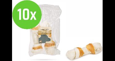 Beeztees Kauwknoop Kip 19 cm 2 Stuks - hondensnack - 10 Verpakkingen