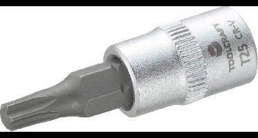 TOOLCRAFT T25 816083 T-profiel Dopsleutel-bitinzet T 25 1/4 (6.3 mm)