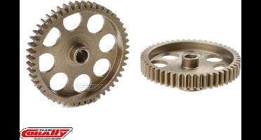 Team Corally - 48 DP Motortandwiel - Kort - Gehard staal - 50 Tanden - Motoras dia. 3.17mm