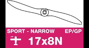 APC - Sport propeller - smal - EP/GP - 17X8N