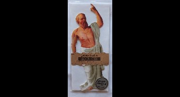 the unemployed philosophers guild socrates quotable notes bedankt wenskaart - verjaardagskaart- ansichtkaart – felicitatiekaart  met Envelop