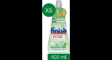 Finish Eco 0% Glansspoelmiddel - 6 x 400 ml
