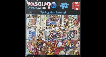 Wasgij Mystery 10 De voorjaarsschoonmaak puzzel - 950 stukjes