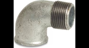 Profec Nr. 92 - Gegalvaniseerde knie 90° 1 1/2x1 1/2