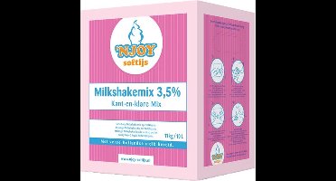 NJOY | Milkshake | 3.5% | vloeibaar | 10 liter