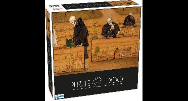 Tactic Hugo Simberg: The Garden of Death – Puzzel – 1000 stukjes – Symbolistische Kunst – Strak en Rustgevend Ontwerp – Hoogwaardige Scandinavische Kwaliteit